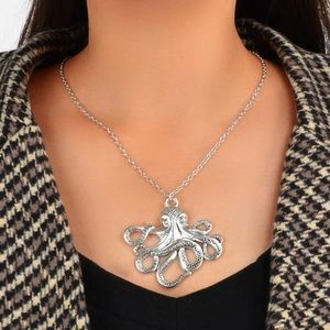 🐙 Awesome Metallic Octopus Or Kraken Necklace 🐙